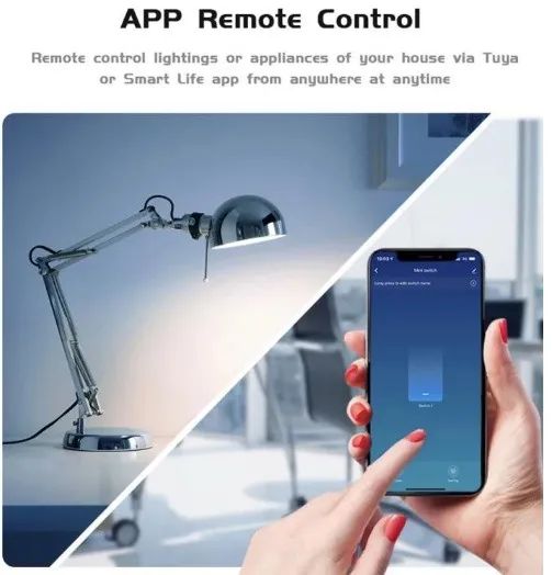 Relé Tuya 16A - Com monitor de consumo elétrico - Automação de Lâmpadas e Tomadas - Alexa  - Foto 3