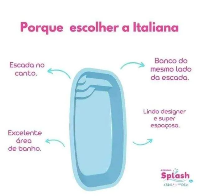 Piscina 6M por 12.999 com Instalação Completa - Foto 3