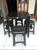 BANQUETAS KIT 4 + MESA 1 CONJUNTO