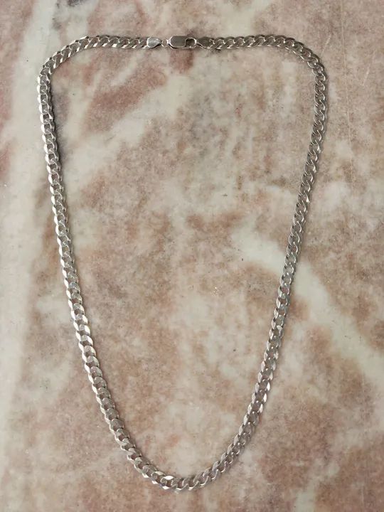 Cordão de prata 925 (escamado 60cm) - Foto 3