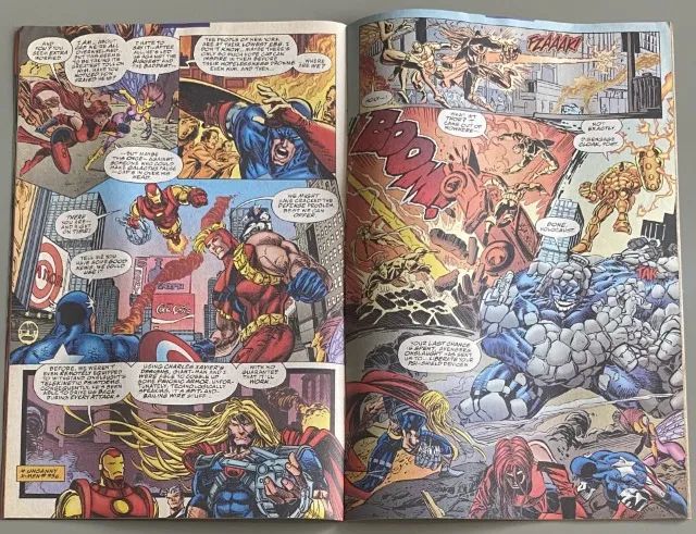 Avengers 402 Marvel 1996 Última Edição Vol.1 Onslaught - Foto 2