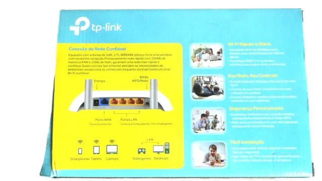 Roteador Wireless 300 mbps -tp link -2 Antenas TL-WR849N - Cor branca - Foto 6