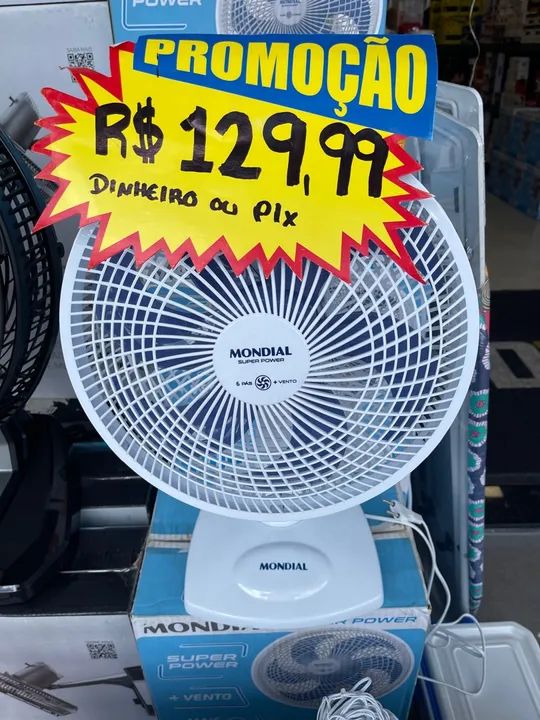 Ventilador mondial 30cm de mesa na promoção ? - Foto 2