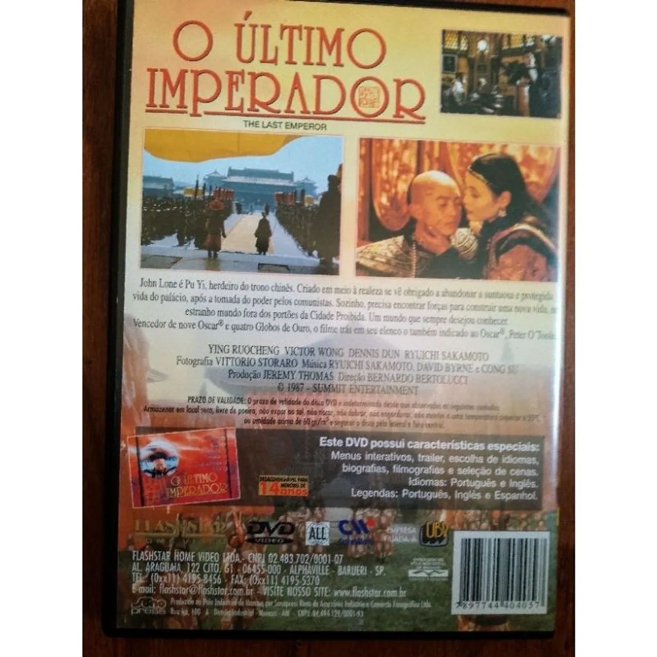 DVD O Último Imperador - Edição Especial - Foto 3