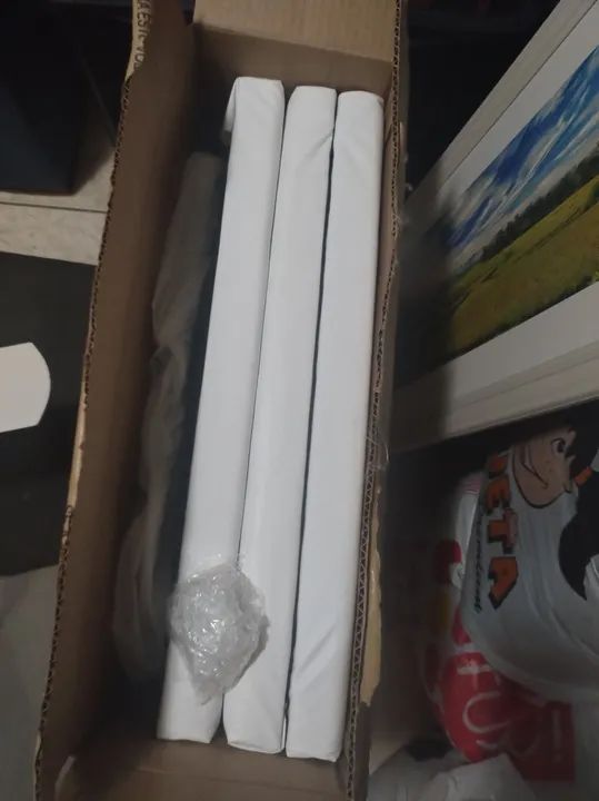 Cama Box Queen com Colchão Magnyfic 158cm Ortobom e cabeceira suspensa - Foto 4