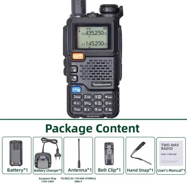 Rádio HT Quansheng UV-5R Plus - Foto 2