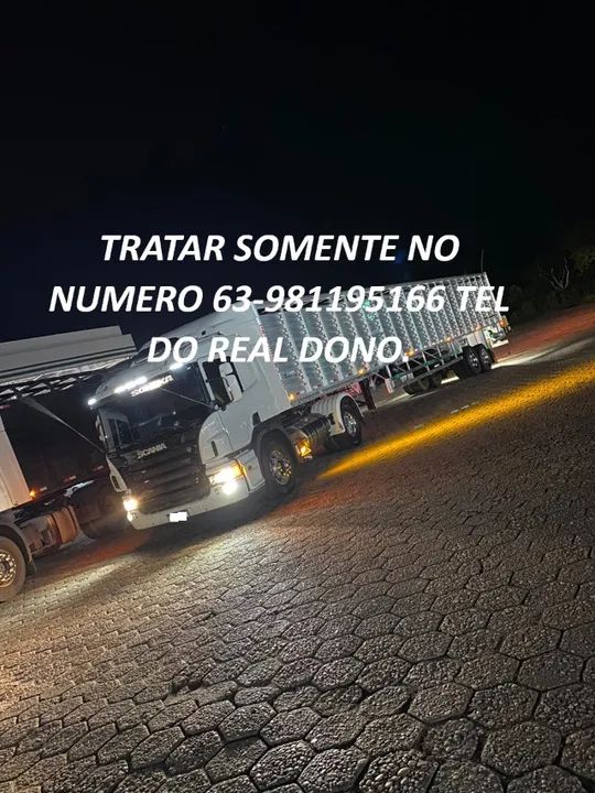 SCANIA BOIADEIRO P340 2011 E CARRETA 2023 100% ALUMINIO - Foto 12