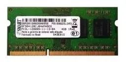 Memória Smart 4gb Ddr3 1600mhz Pc3l 12800s 2rx8 Pra Notebook