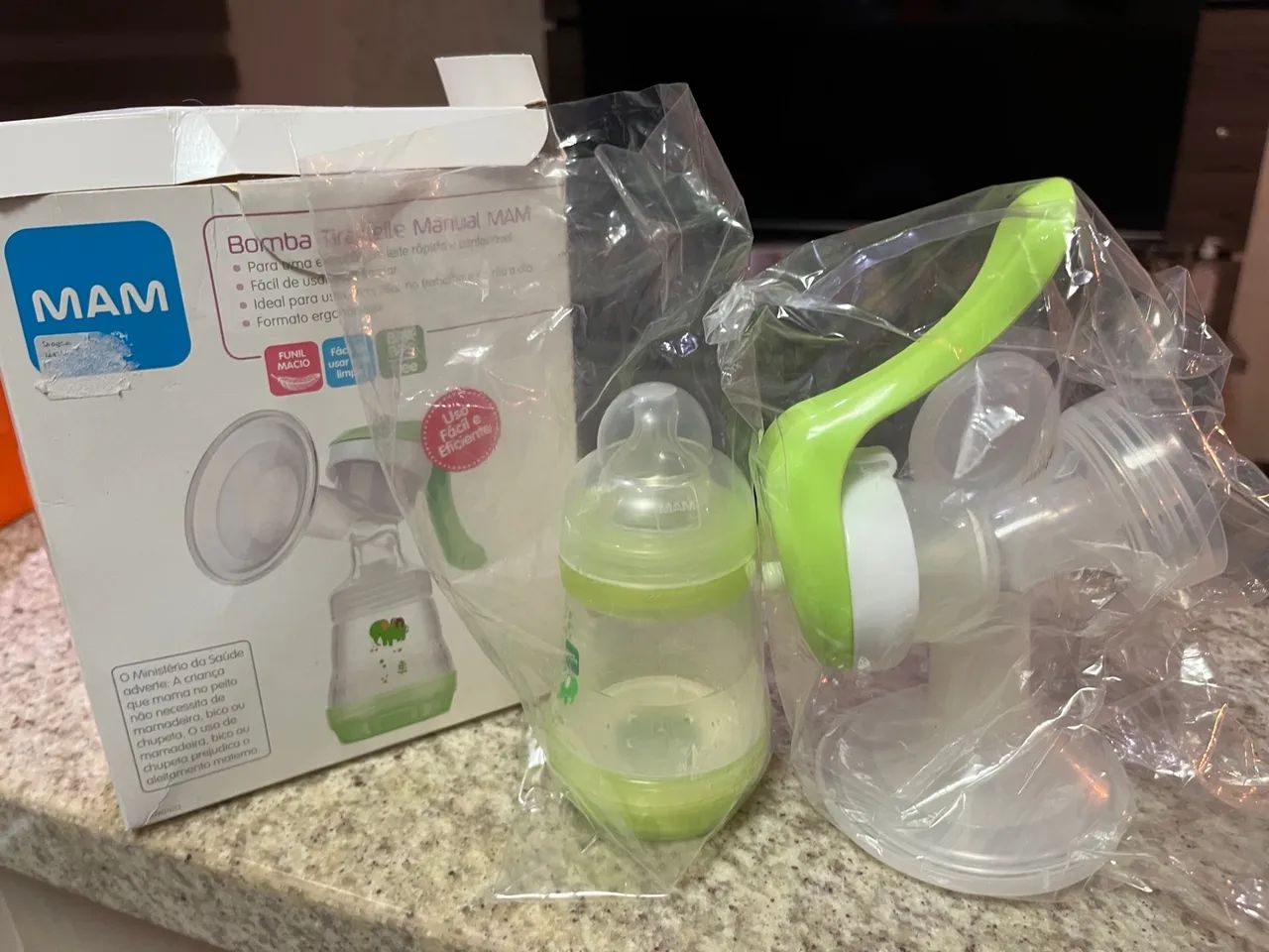 Bomba de Leite Manual MAM - Nova - Foto 2