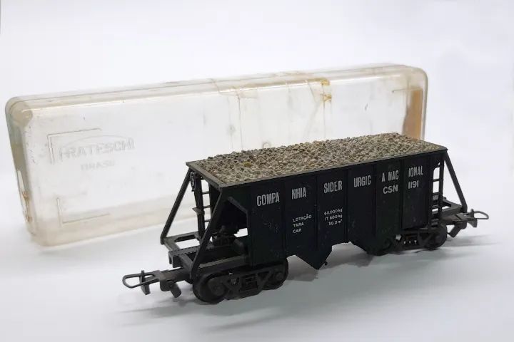 Vagão Transporte de Minerio Tremonha CSN - Ref. 2006 Frateschi - Produto fora de catálogo