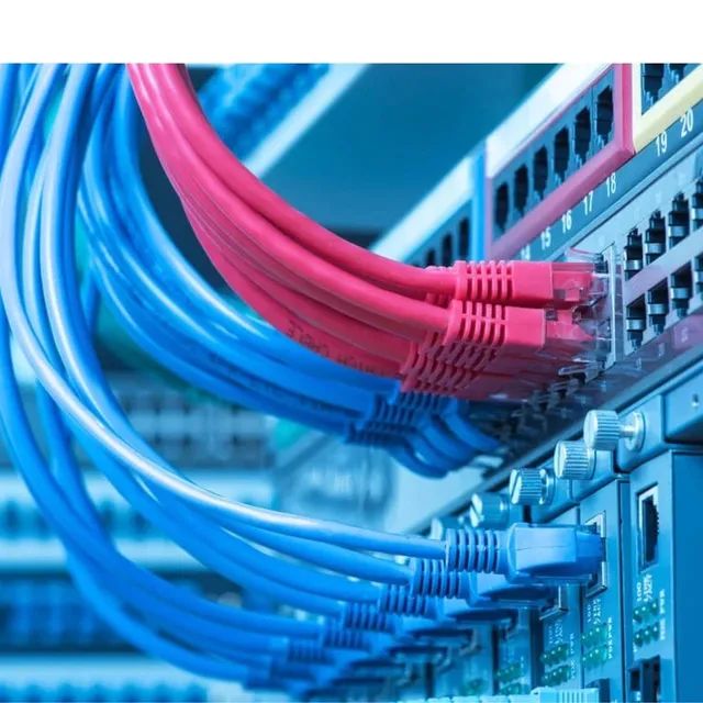 Cabo De Rede Internet Profissional Azul 20 Metros Com Conector - Foto 3
