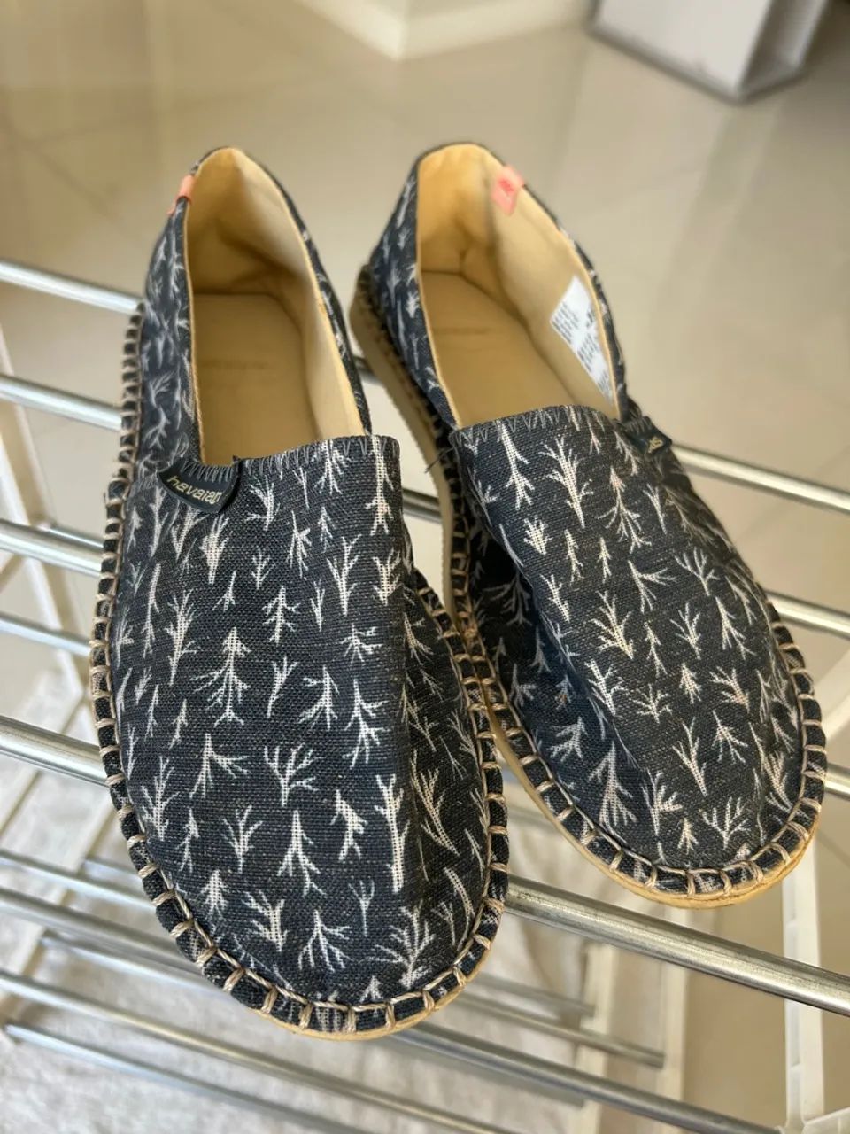 Havaianas Espadrille Estampada pouco usada  - Foto 2