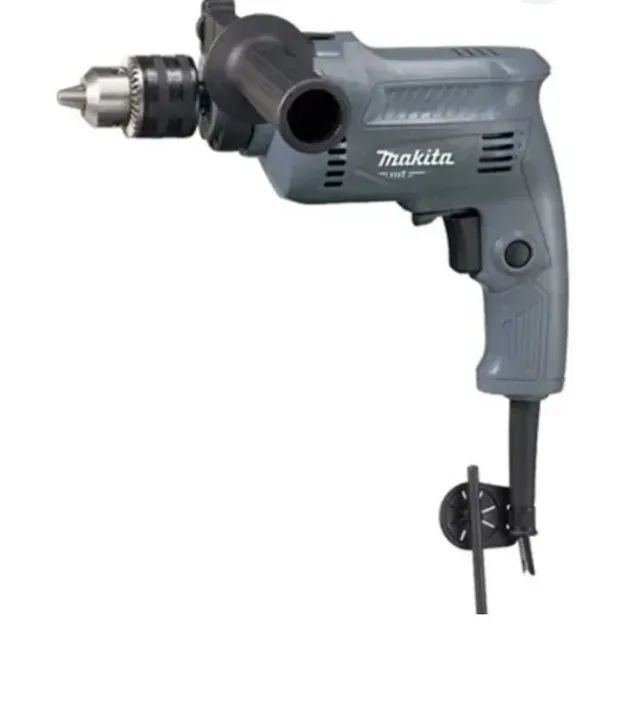 Furadeira martelete parafusadeira elétrica de 13mm Makita M0801G 500W - Foto 3