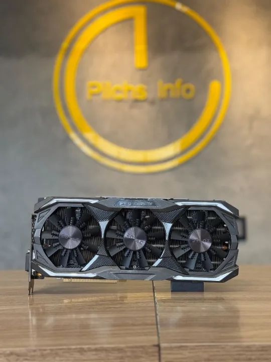 GTX 1070 8GB Zotac Triple fan - Loja física - Garantia - Olx Pay - Foto 4
