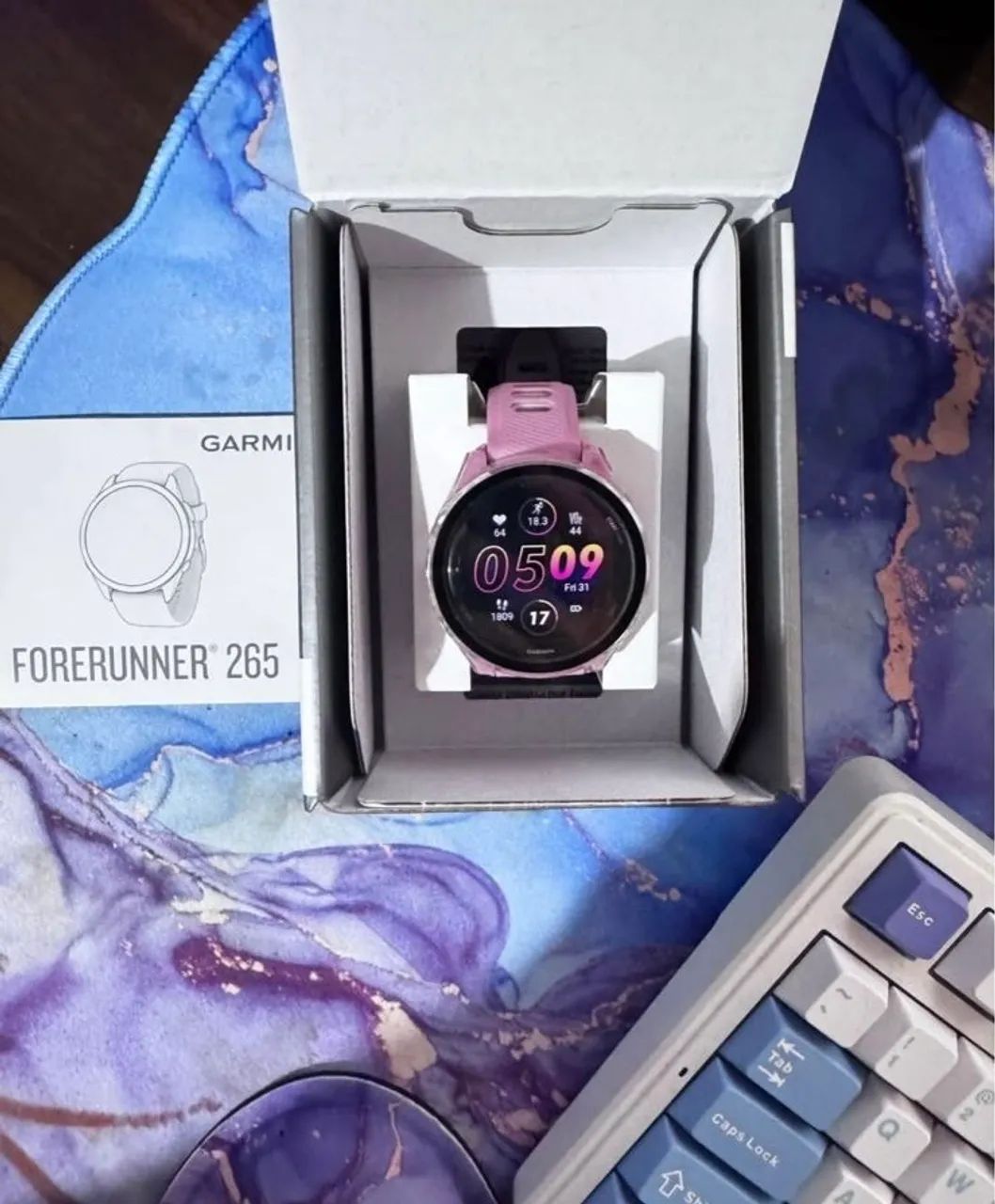 Garmin Forerunner 265 Rosa64315683675139121