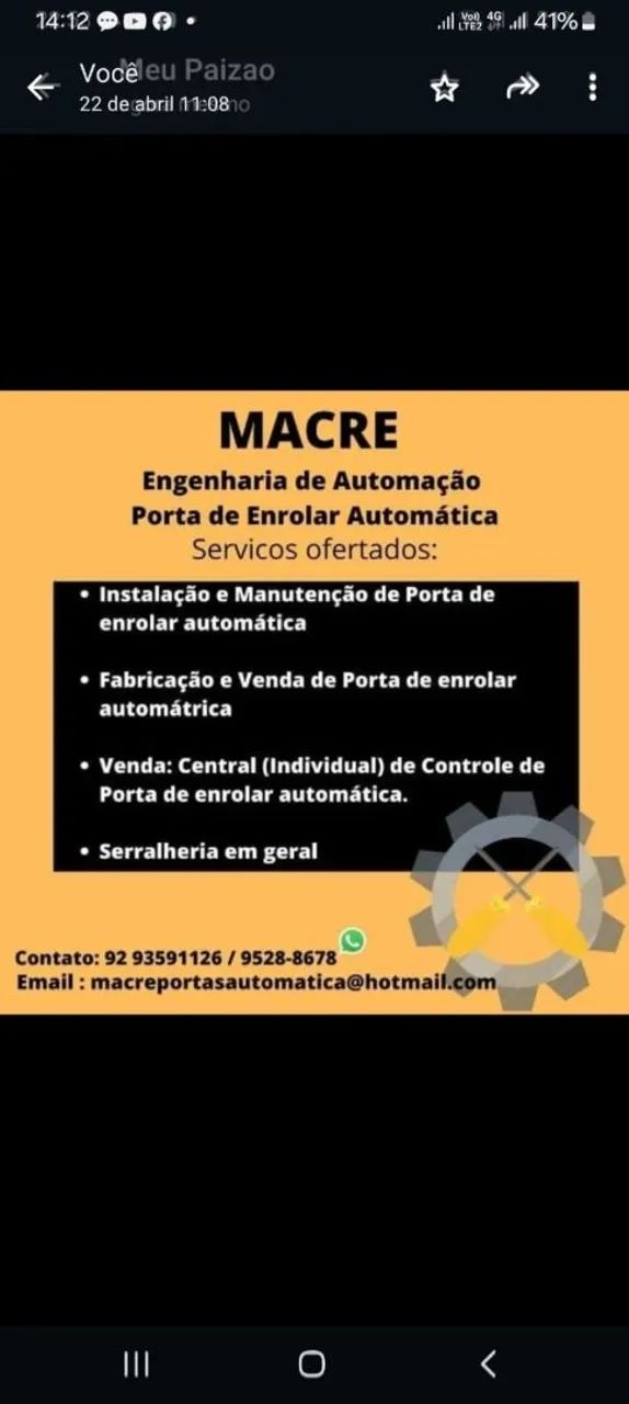 Portas de enrolar automatica - Foto 3
