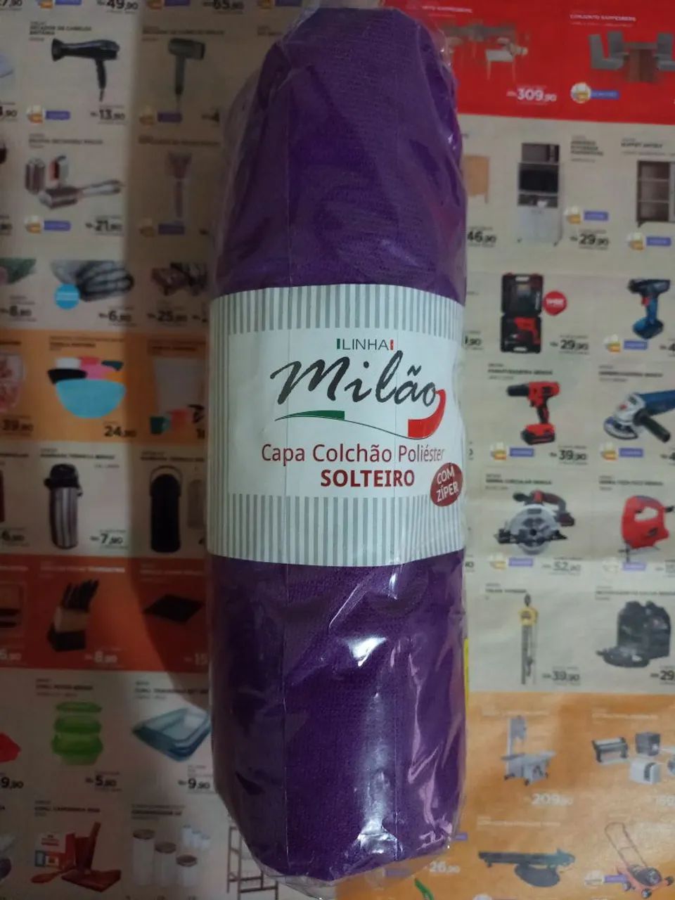 Capa para colchão solteiro 