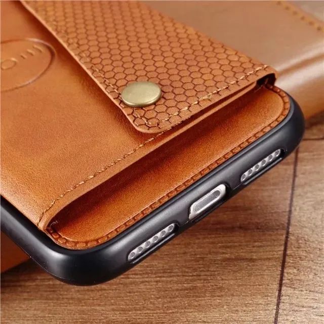 Capa Carteira Flip Magnética De Couro Para Samsung Galaxy M62 F62 - Foto 4