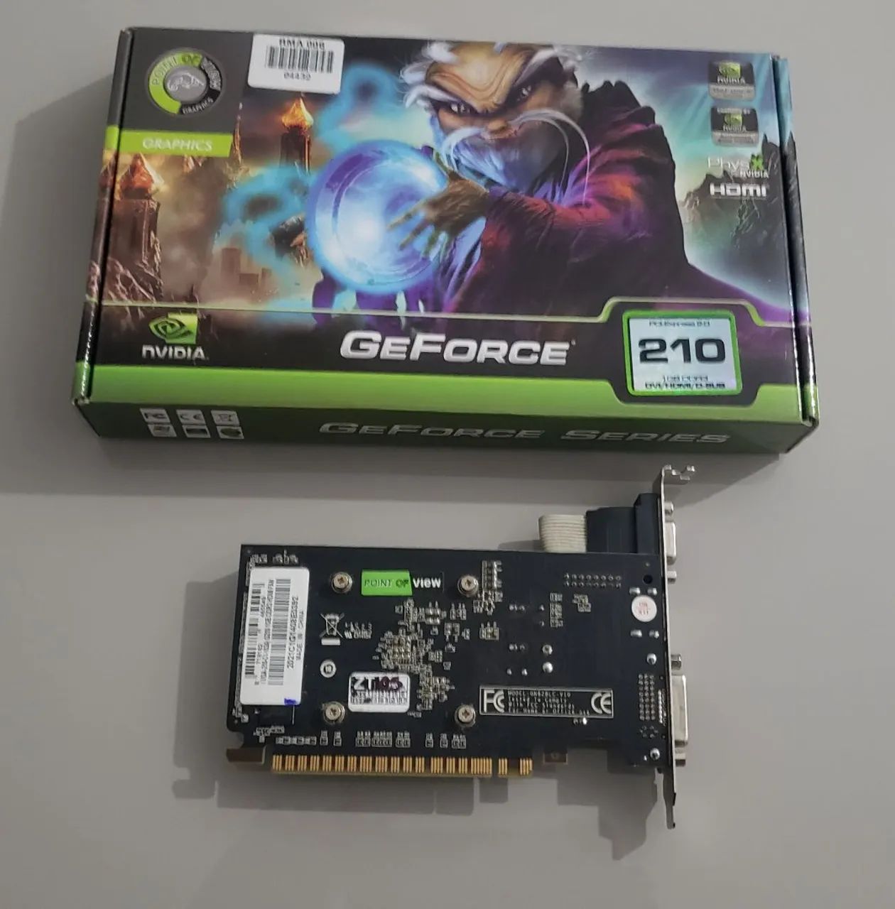 Placa video Geforce  210 1Gb DDR3 - Foto 2