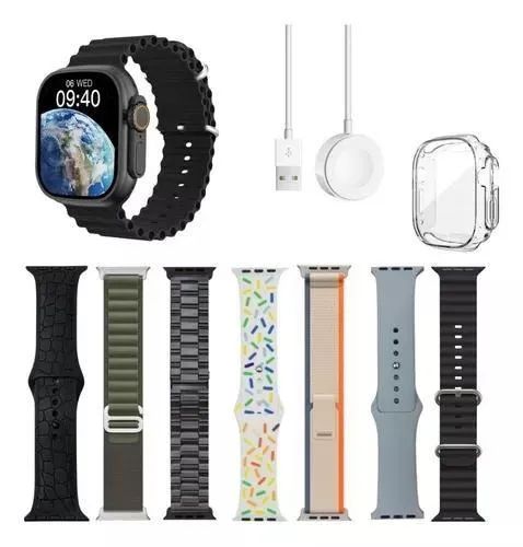 Relogio Smartwatch Revenger Rgw64 7 Em 1 Android Ios - Pulseiras - Loja Coimbra Entregamos - Foto 4