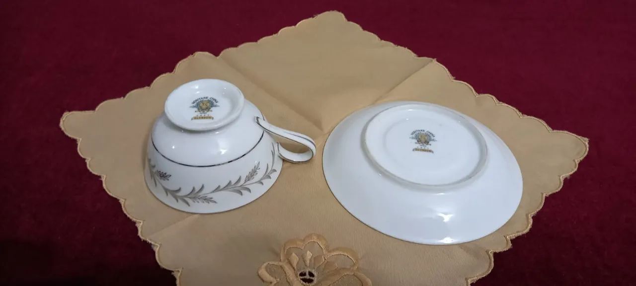 Antiga xícara porcelana noritake  - Foto 4