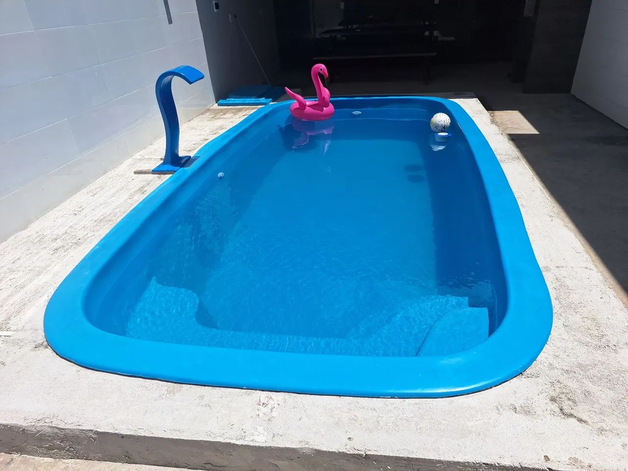 Piscina de fibra 5.00 x 2.80 x 1.30  R$ 10.590 ou 10 x 1.200  no cartão    - Foto 2