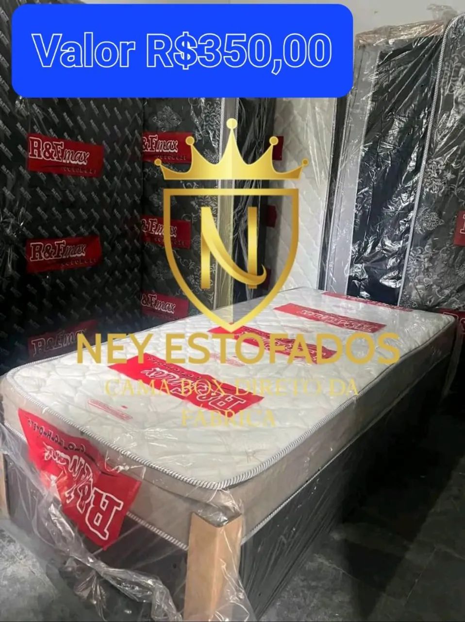 COMPRE LOGO SUA CAMA BOX COM SUPER PREÇO DE FÁBRICA. - Foto 3