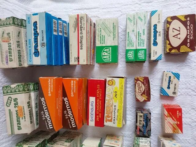 Grampos para Grampeador / Colchetes / Clips (Novos) - varejo ou atacado - Foto 3