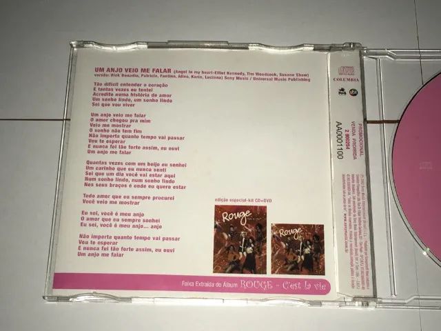 Cd Rouge - Um Anjo Veio Me Falar - Single - Foto 2
