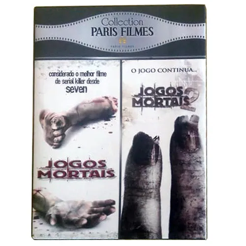 Jogos Mortais 1 E 2 - Box 2 Filmes - Dvd Nacional Usado