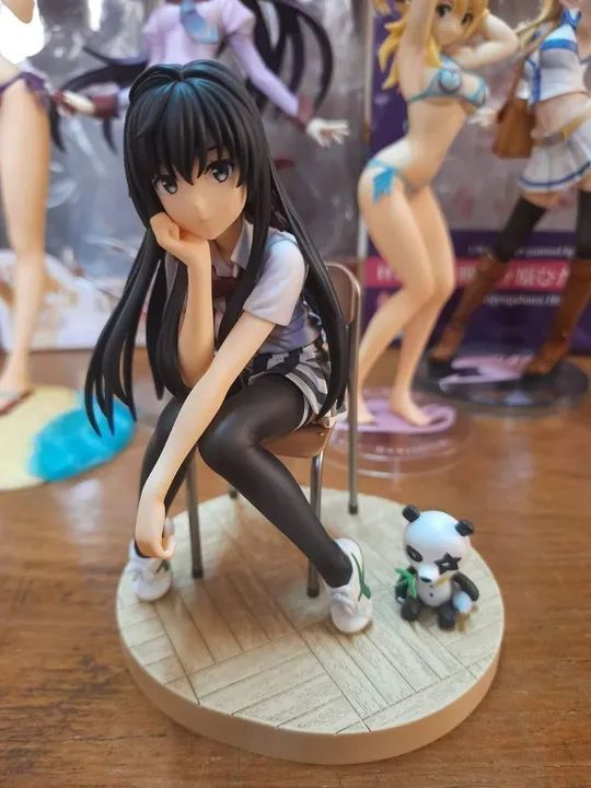 Action Figure Anime "Oregairu" Yukino Yukinoshita <br>KOTOBUKIYA 1/8 - Menina de cabelo preto