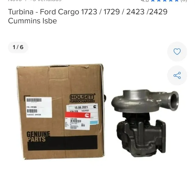 Turbina Ford cargo