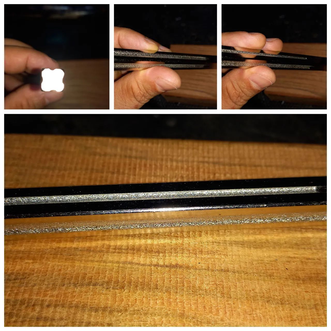 Lima para Arredondar Irastes - Ferramenta Luthier 4 Bordas - Foto 2