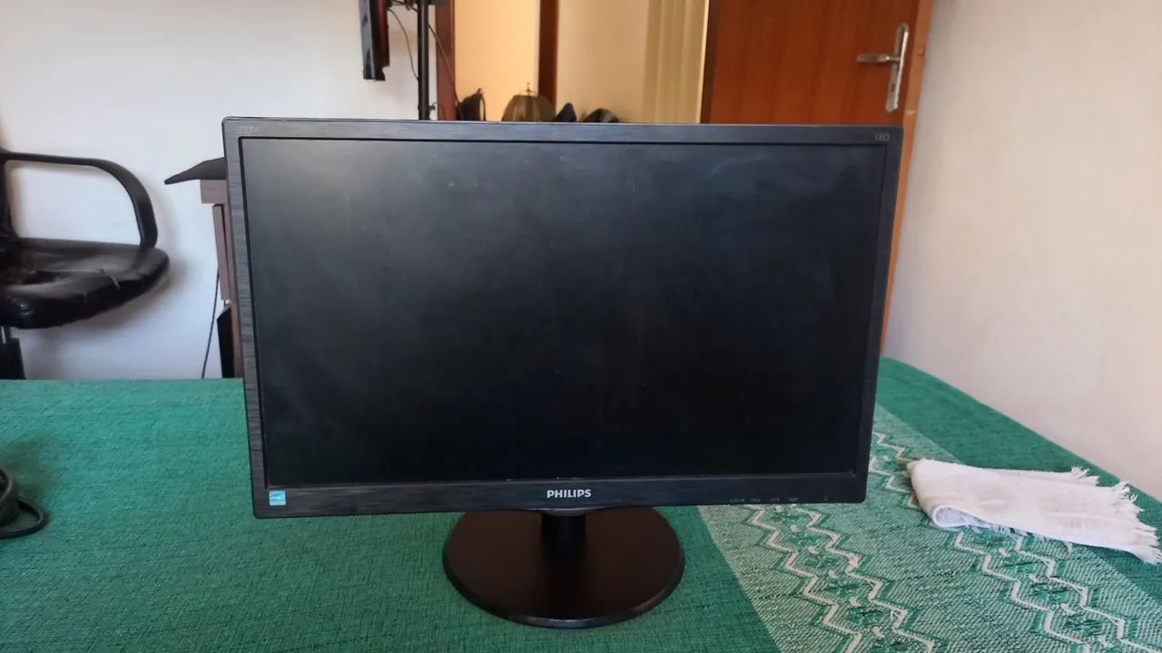 Monitor Philips 193v5lhsb2, 18,5", led, 60hz, hdmi/vga