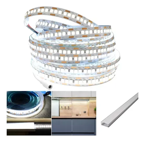 Fita led Pct Vem C/05 Metros - 240 leds 3000k/4000k/6500k - 12v 5 metros