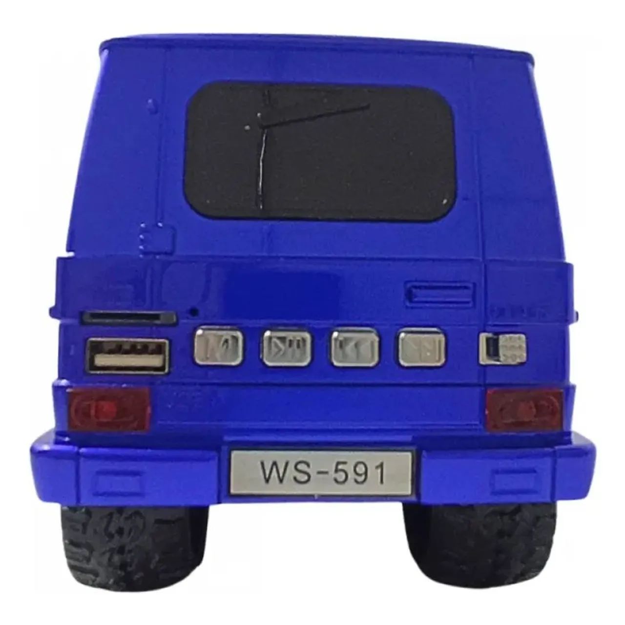 Caixa de som formato carro jeep Bluetooth pen drive - Foto 5