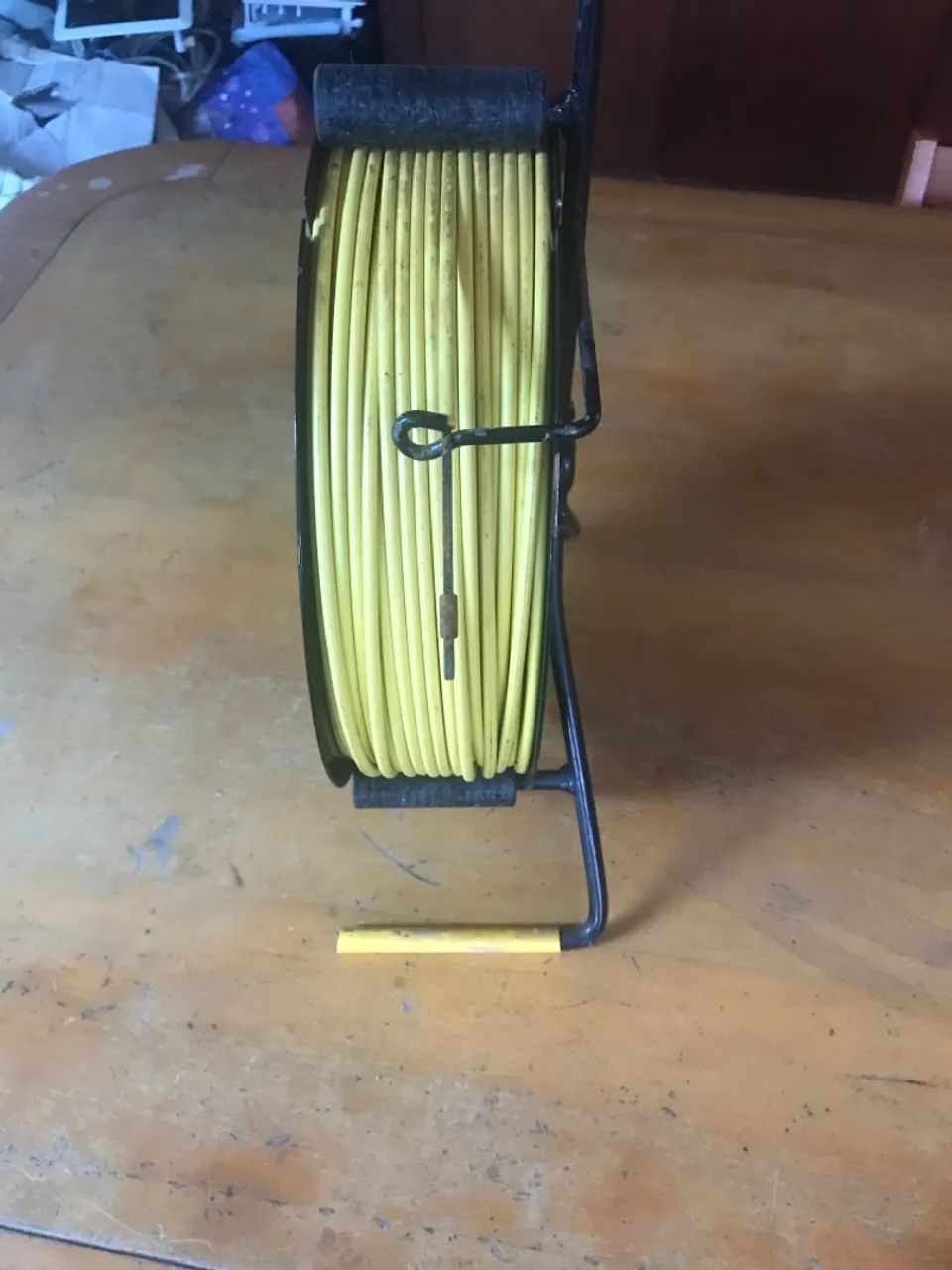 Passa Fio Profissional Guia De Aco Isolado Carretel 100 Mts Flennor - Foto 2