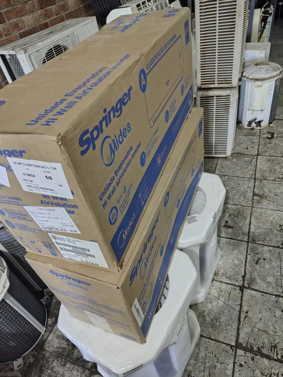 Ar Condicionado Springer Midea Hi Wall AirVolution Inverter