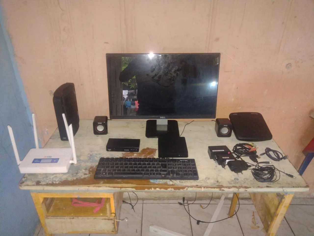 Computador Completo com Monitor Dell e Acessórios