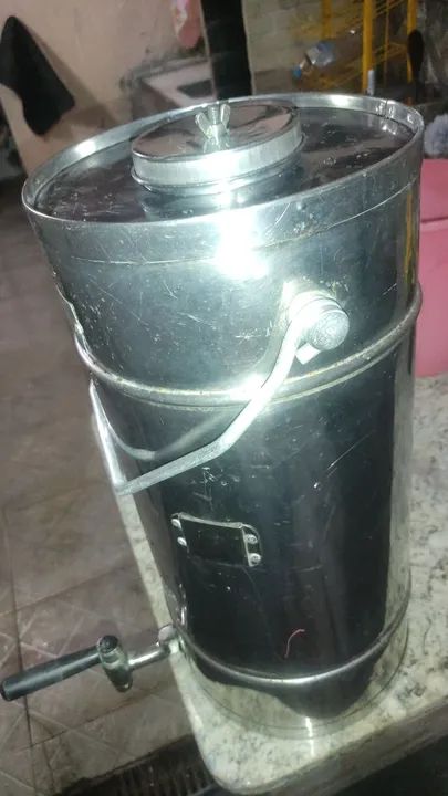 Garrafa térmica INOX 10litros quente ou gelado"LEIA" - Foto 4