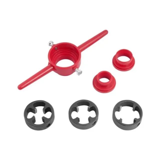 Jogo de Tarraxa Rosca para Canos Tubos PVC de 1/2'' 3/4" 1'' Atopy - Foto 2