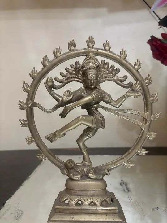 Antiguidades - Escultura Shiva bronze