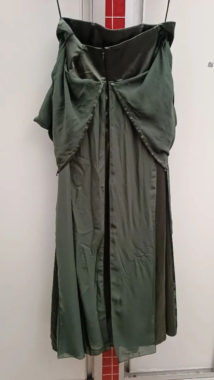 Vestido para casamento verde oliva  - Foto 5