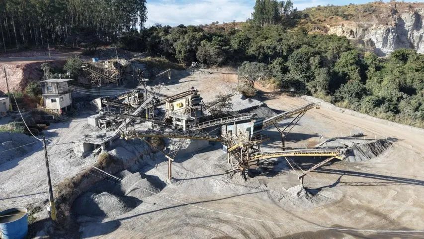 Britador - planta completa de britagem - planta de minério de ferro - Foto 2