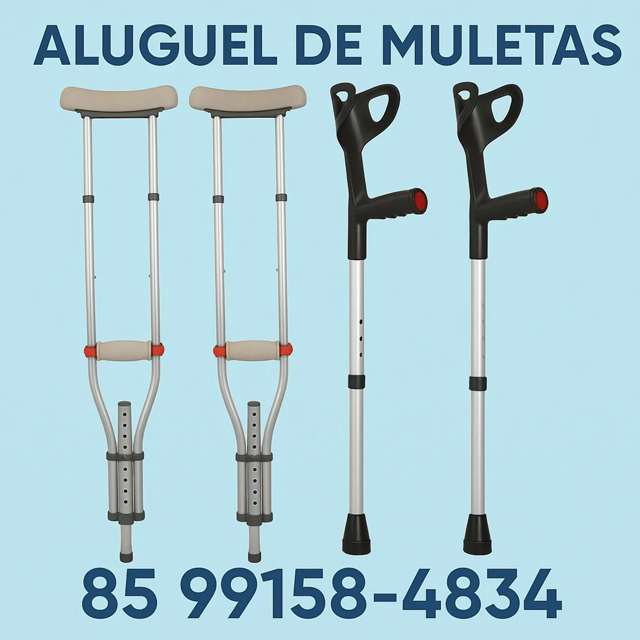 Aluguel de Muletas - Conforto e Segurança