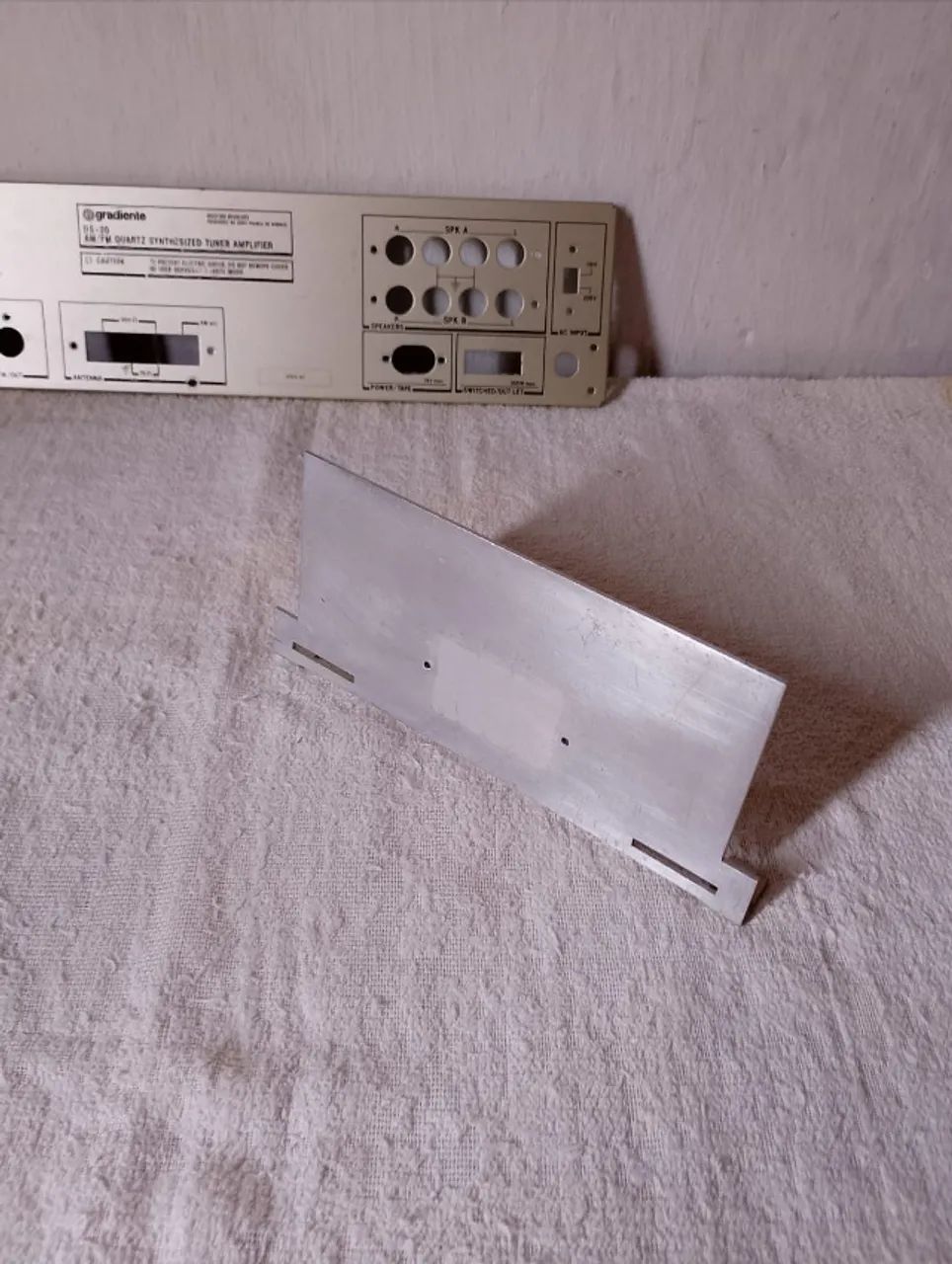 receiver gradiente ds 20 (dissipador de calor e painel traseiro 