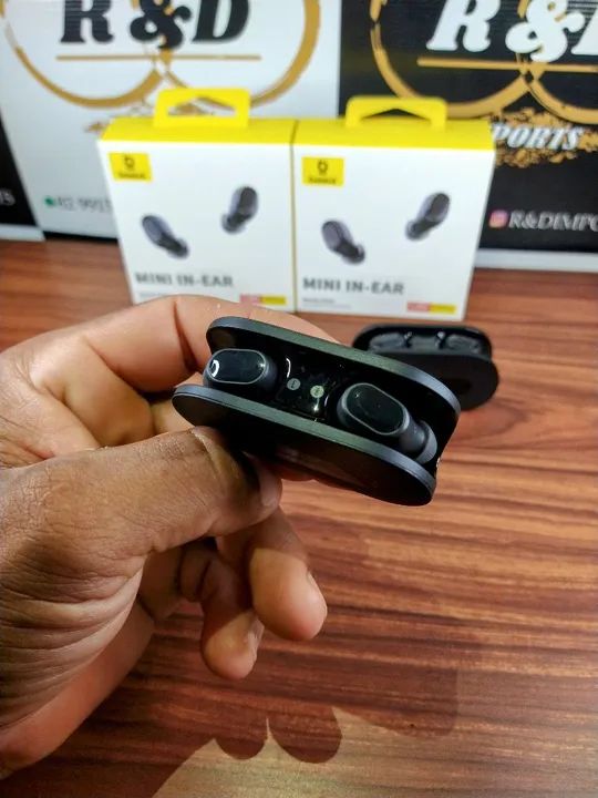 Entrega grátis !! Fone Baseus EZ10 Preto 