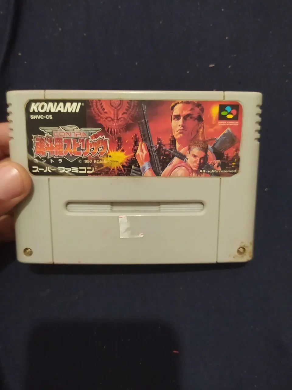 Contra super Nintendo original
