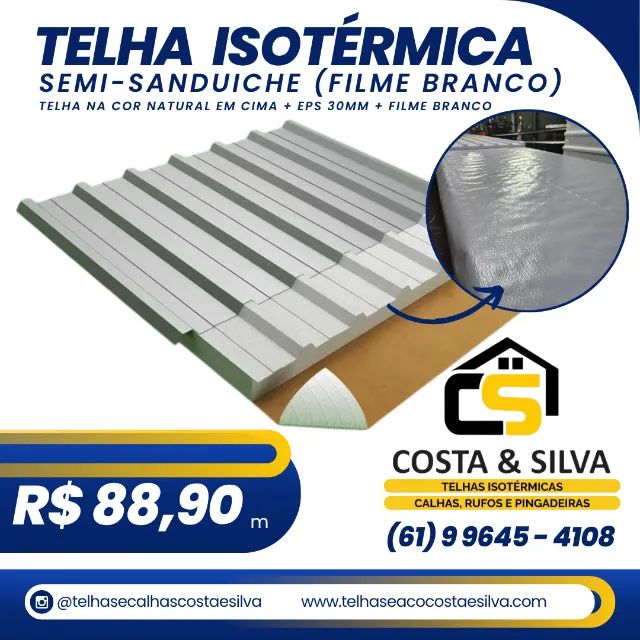 Telhas isotérmicas -  Brasília e em entorno - Foto 3