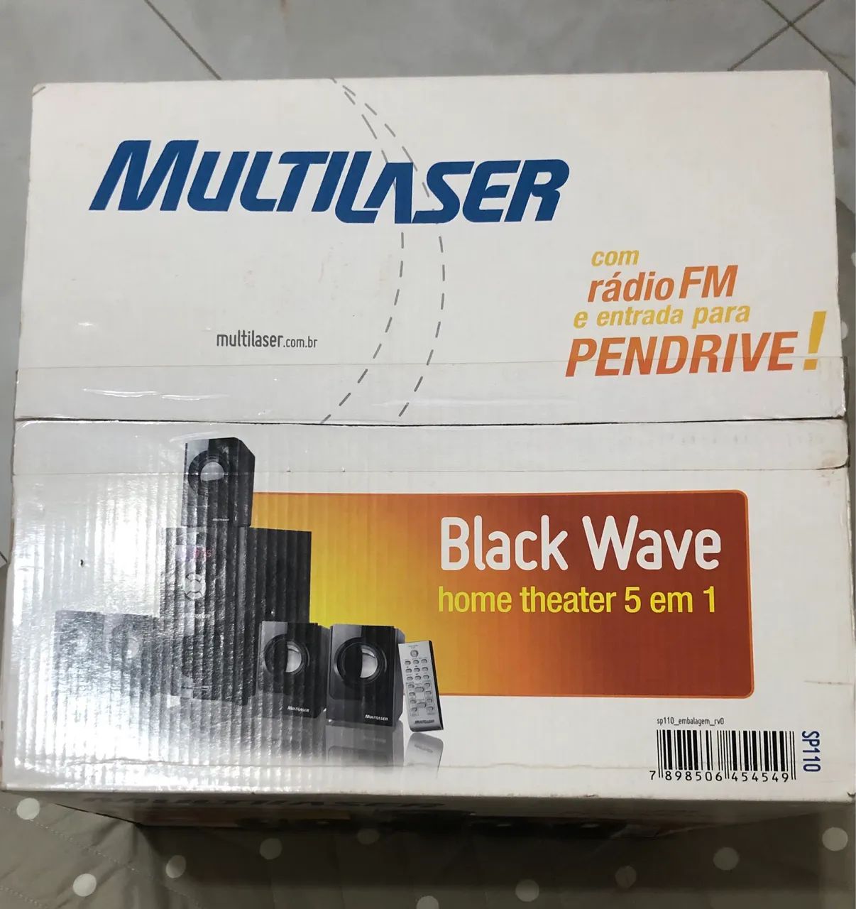 Home Theater 5 em 1 Multilaser  - Foto 2